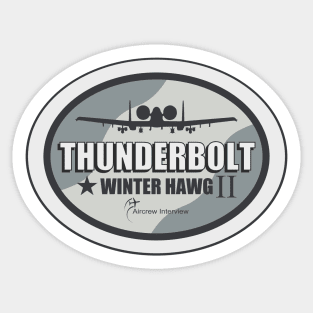 A-10 Warthog Sticker